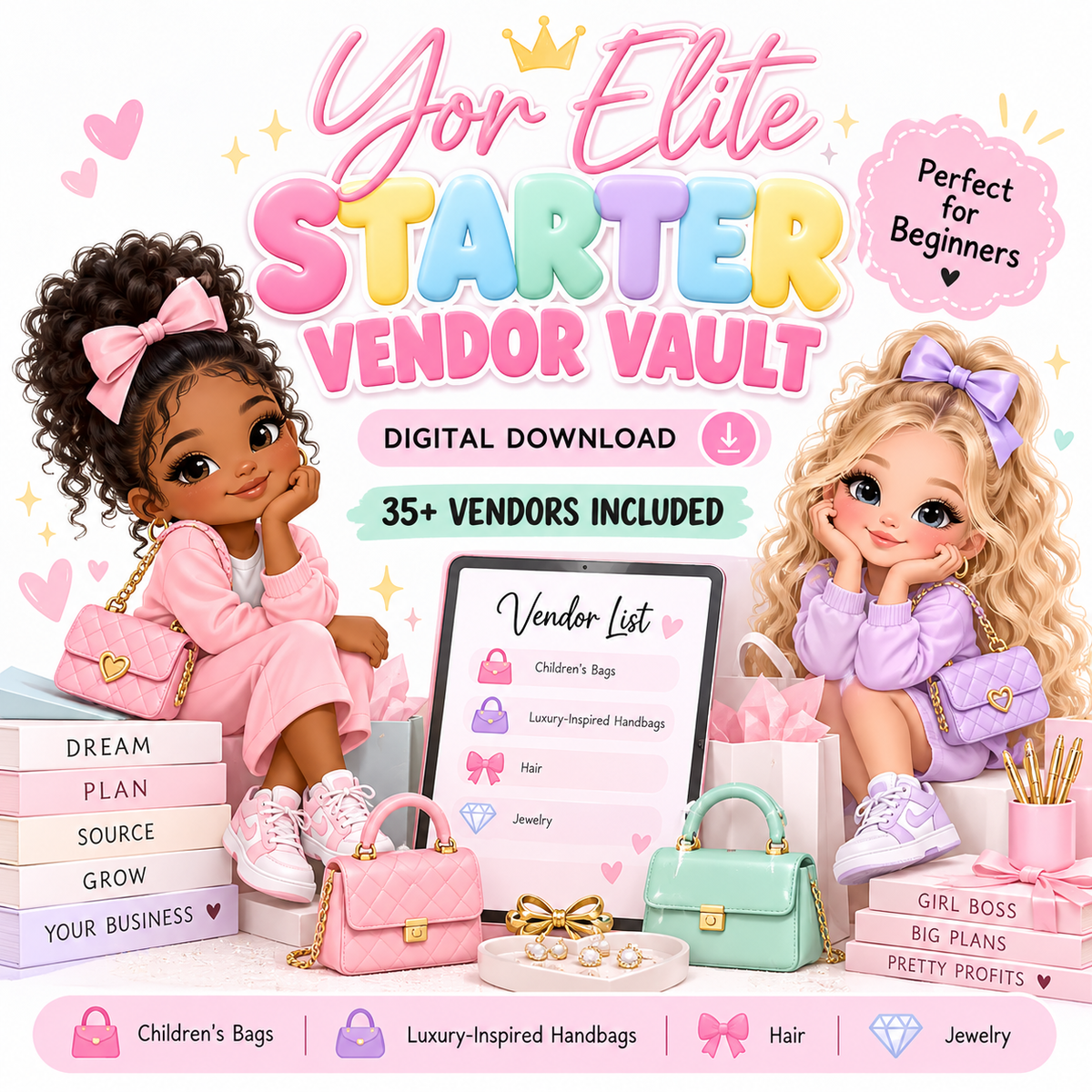 Yor Elite Starter Vendor Vault | 35+ Vendors